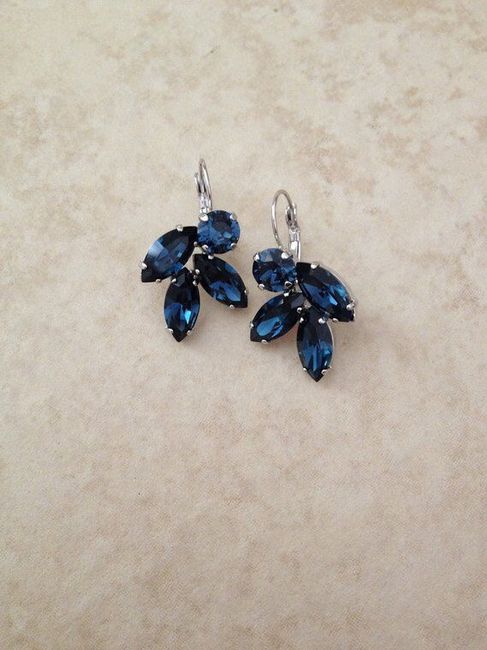 Aretes azules en tu boda - 10