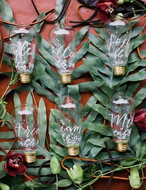 Decoraciones con bombillas - 1