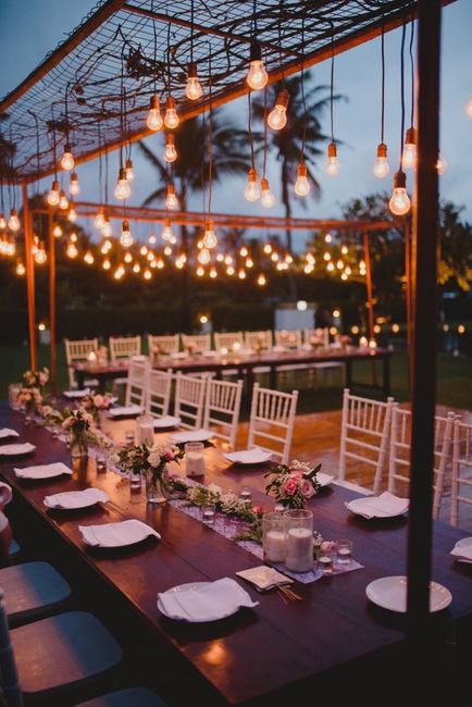 Decoraciones con bombillas - 13