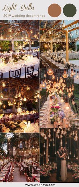 Decoraciones con bombillas - 27