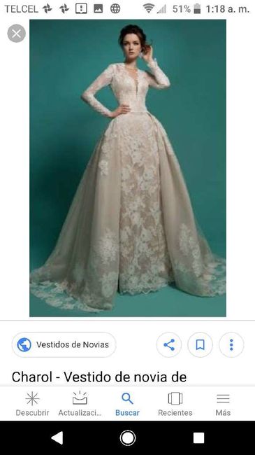 Vestido en color champagne o rojo? - 5