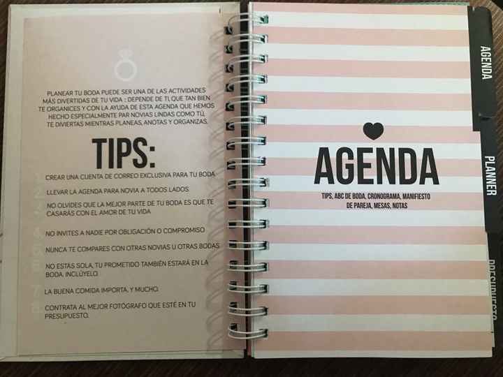 Agenda de Bodas - 3