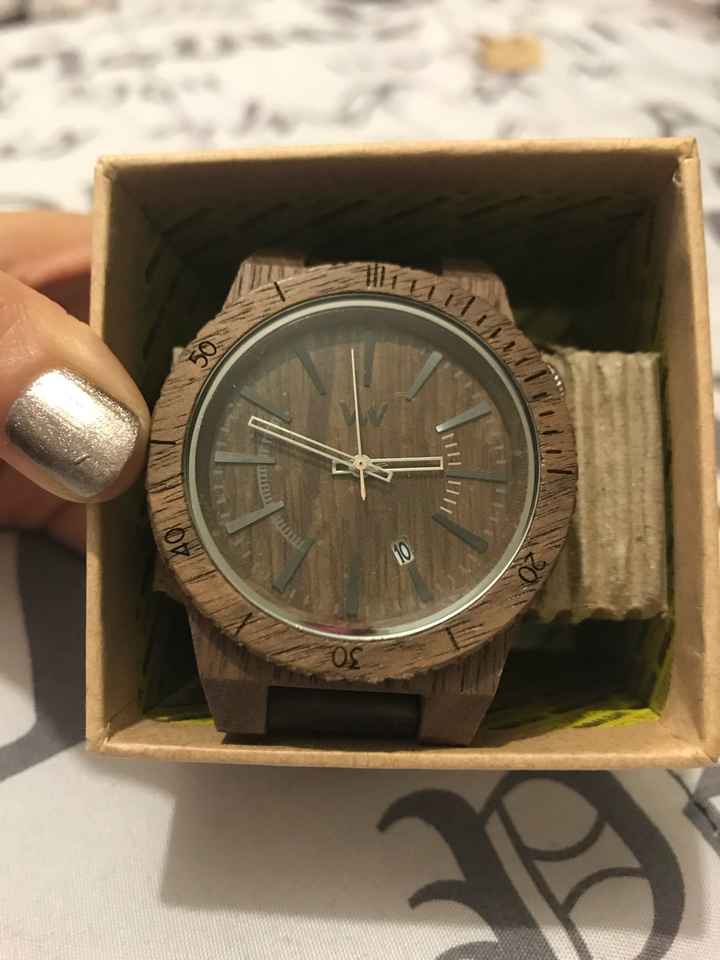 Reloj de Madera para él 🤵 - 1