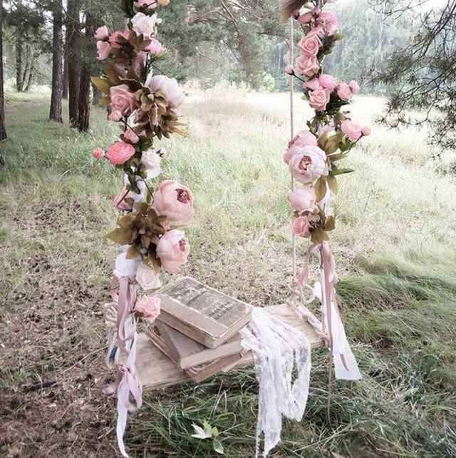 Decoraciones rosas en los árboles 💓🌳 - 1