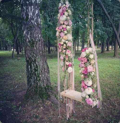 Decoraciones rosas en los árboles 💓🌳 - 5