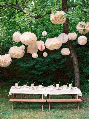 Decoraciones rosas en los árboles 💓🌳 - 6