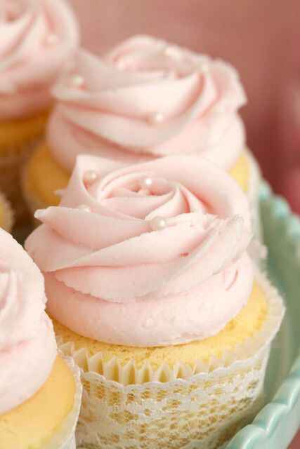 Cupcakes rosas para tu boda - 8