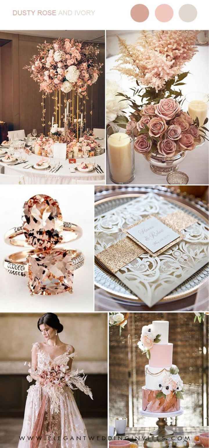 ¿boda en color rose gold? - 1