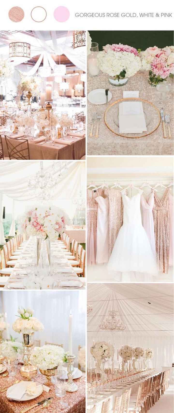 ¿boda en color rose gold? - 2