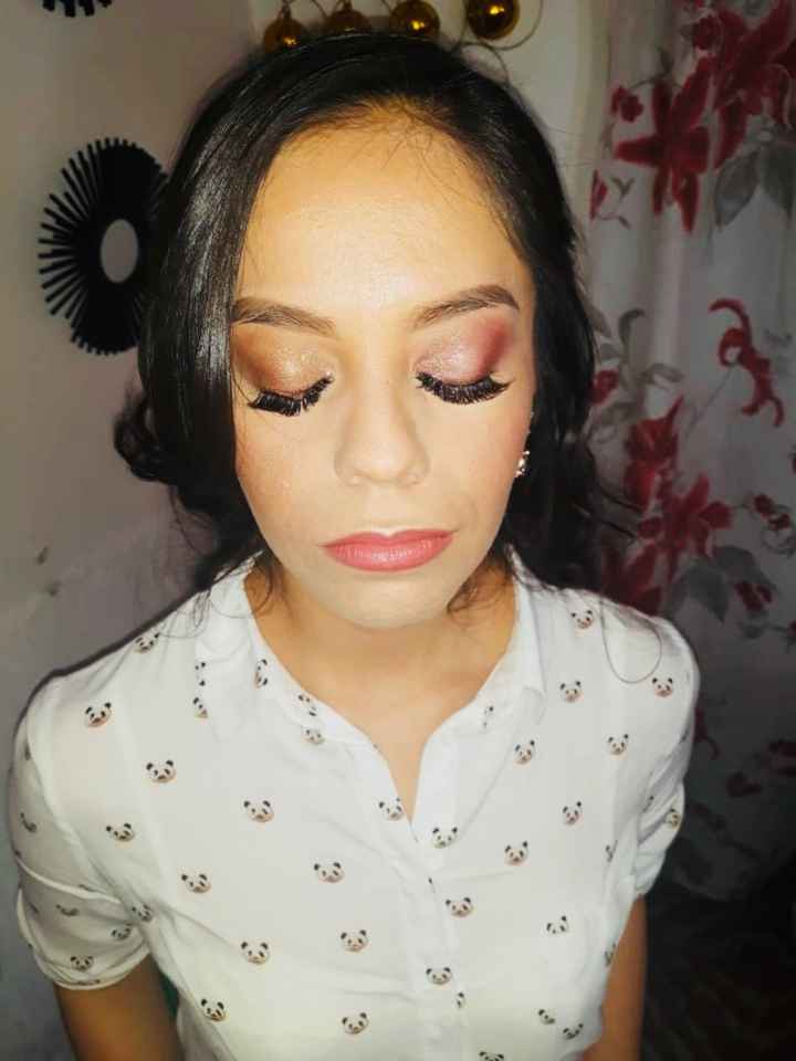 Prueba de maquillaje y peinado fallida - 2