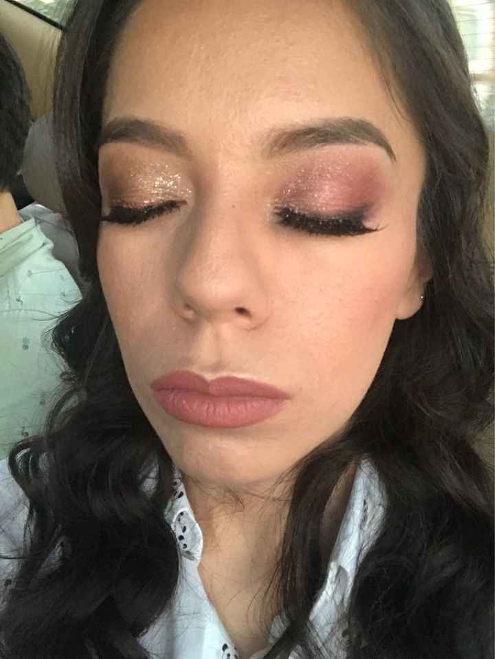 Prueba de maquillaje y peinado fallida - 4