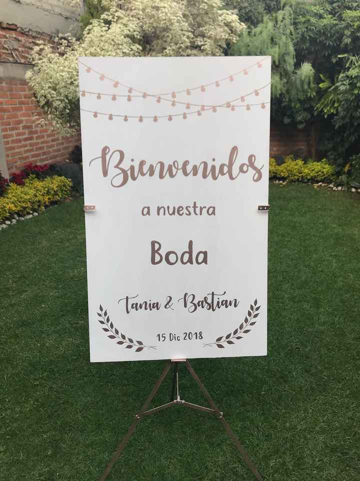 Letrero de bienvenida 💗 - 5