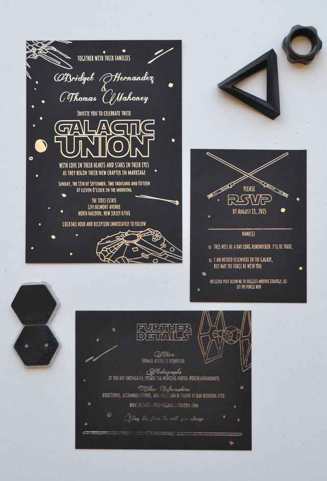 Ideas de una Ud-star wars en tu boda - 7