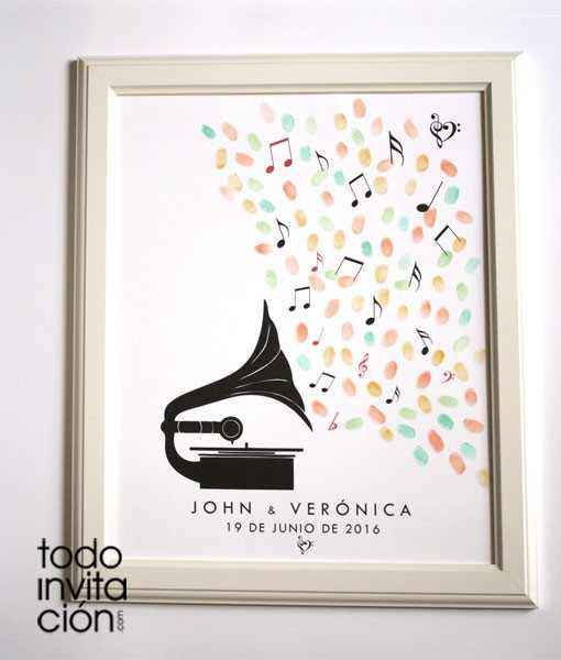 Cuadro de huellas - 1