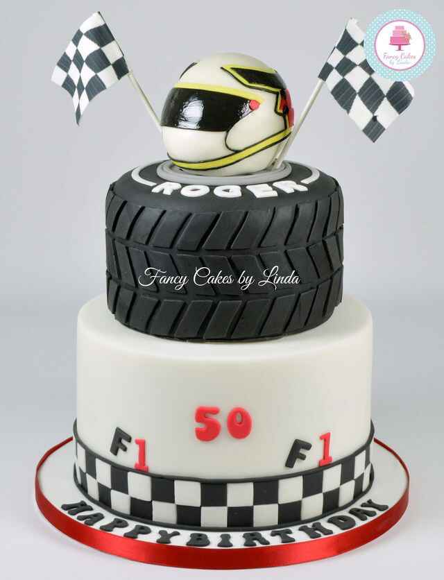 sorpresa pastel de boda estilo Racing! - 2