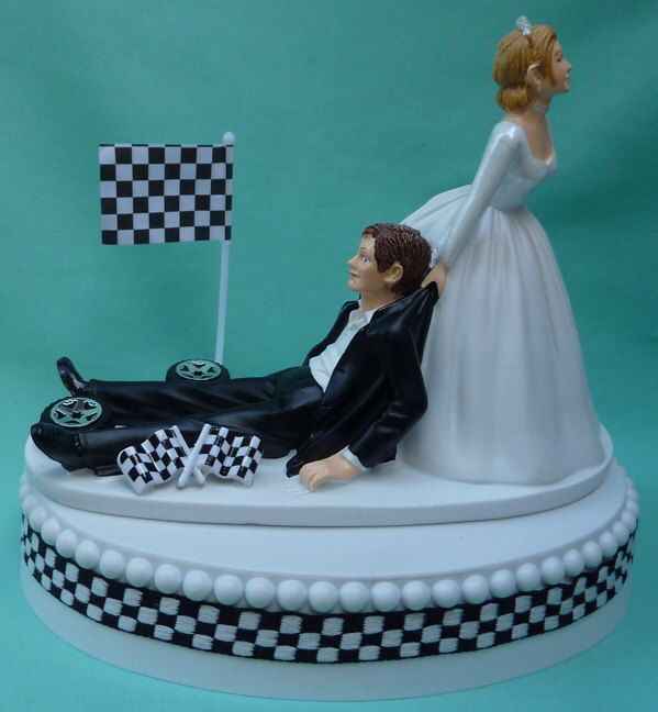 sorpresa pastel de boda estilo Racing! - 3