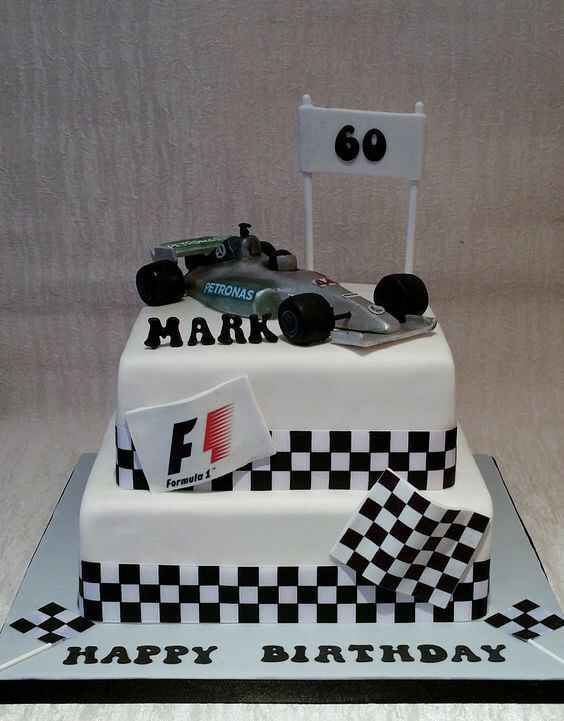 sorpresa pastel de boda estilo Racing! - 6