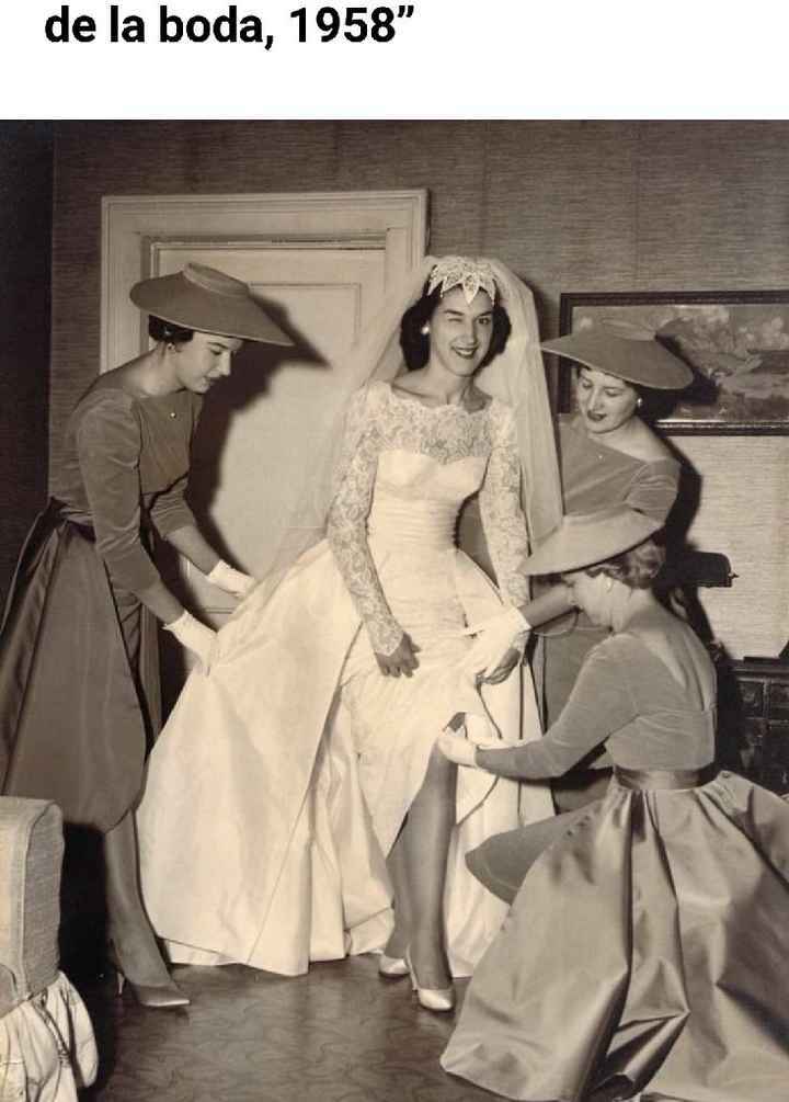 Vestidos de novia de otros años - 1