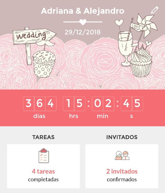  a un año del gran día. - 1