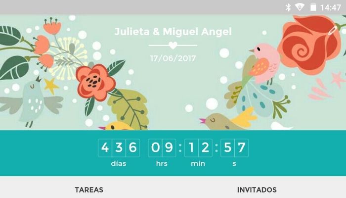 ¿Cuántos días, horas y minutos faltan para tu boda? - 1