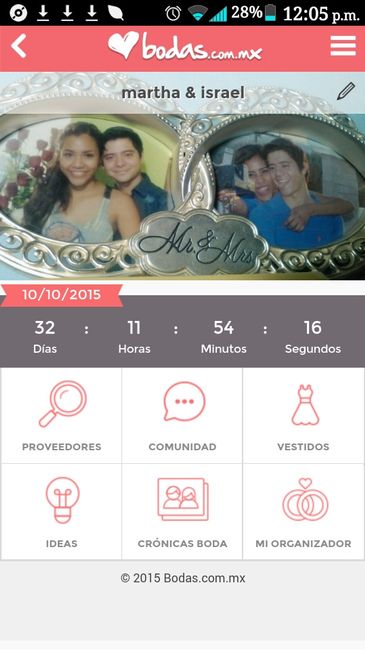 A ti cuantos días te faltan? - 1