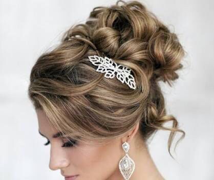 Peinado para novias bajitas o petite. 4