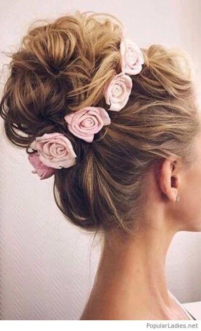 Peinado para novias bajitas o petite. 9