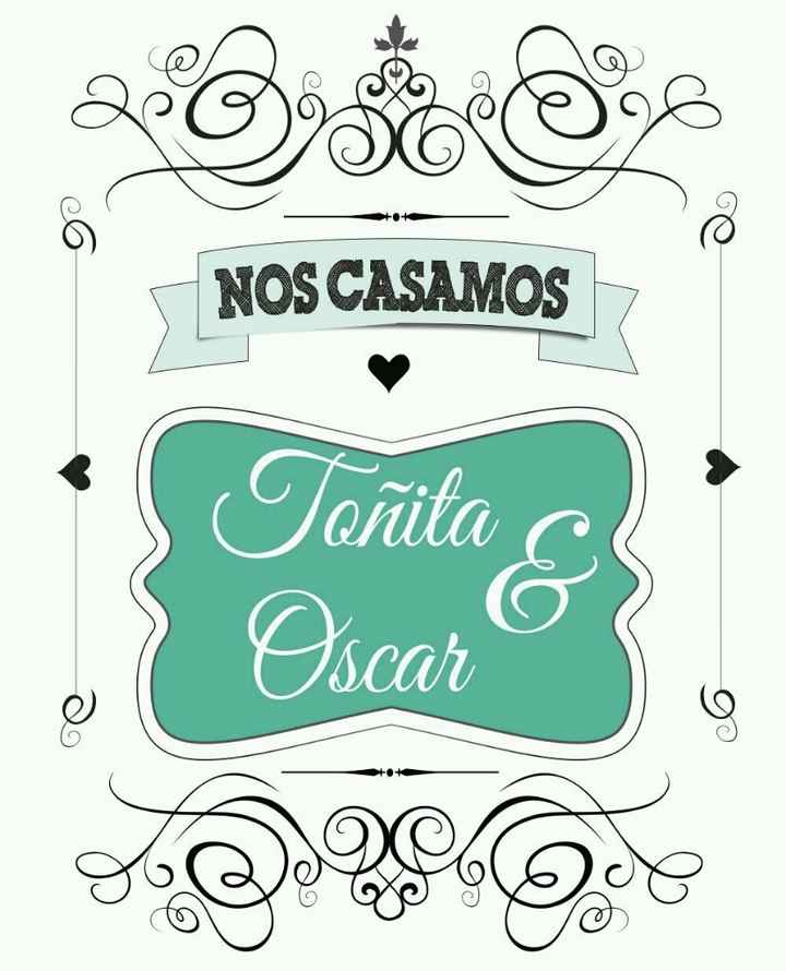 A 24 dias nuestras invitaciones - 1