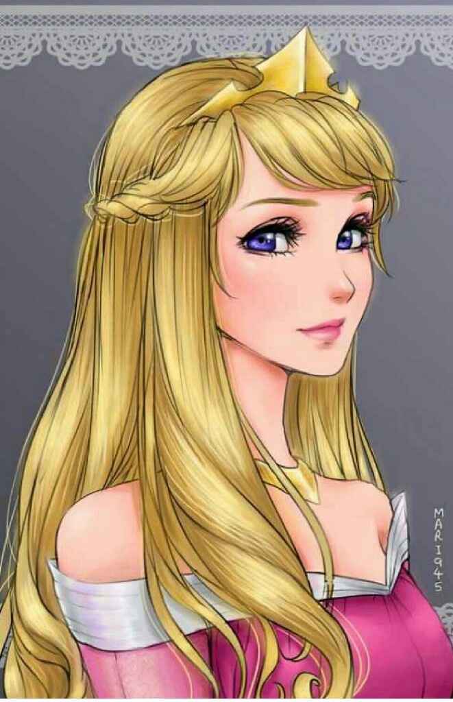 El espejito dice que yo brenda soy la princesa bella-aurora!! - 1