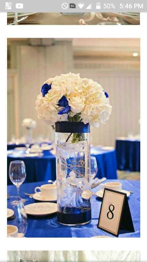 Combinación de colores en azul y blanco - 3