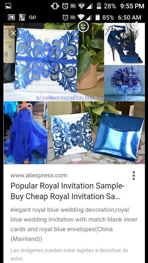 Combinación de colores en azul y blanco - 4