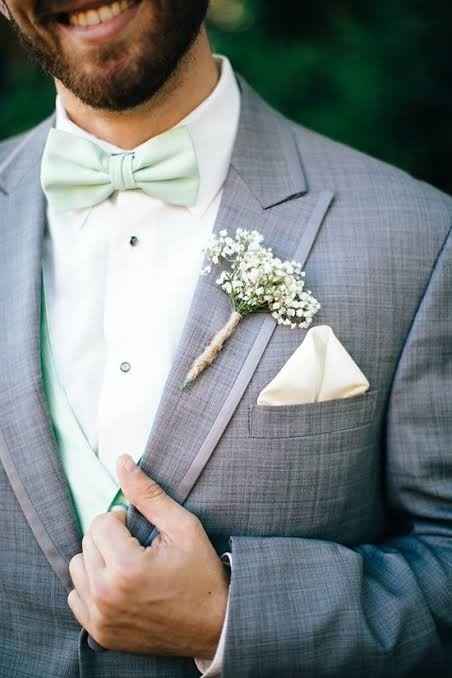 ¿Cuántas ⭐ le das a este boutonnier de novio!🎁 - 1