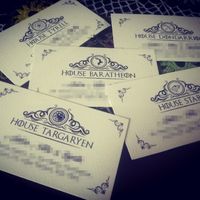 Invitaciones Game of Thrones - 2