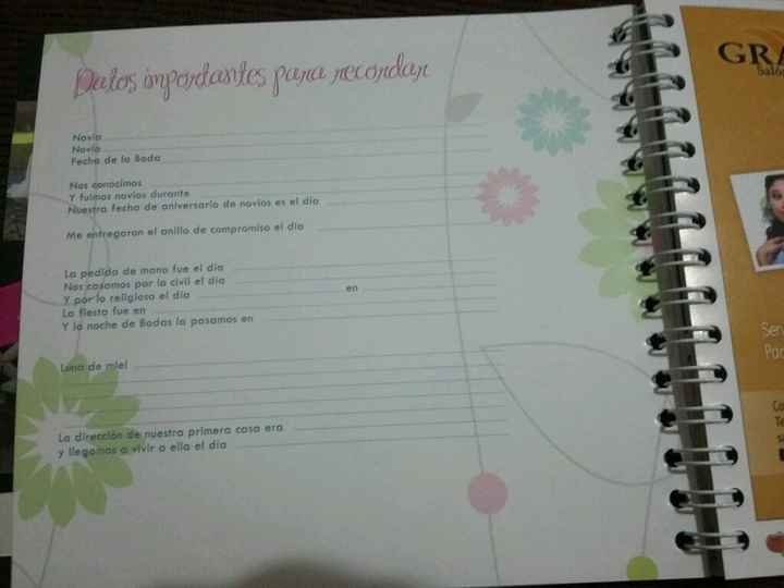 Agenda para novias de mérida - 1
