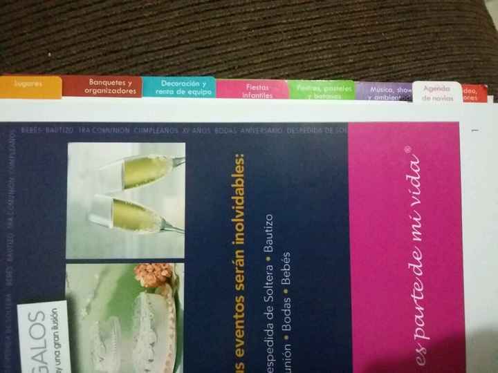 Agenda para novias de mérida - 2