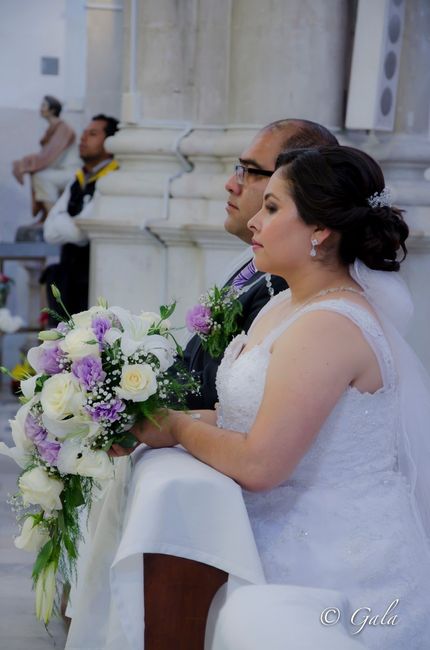 En el altar