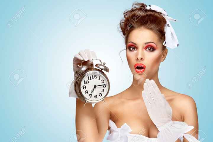 4. Comenzar a arreglarse con tiempo suficiente. 