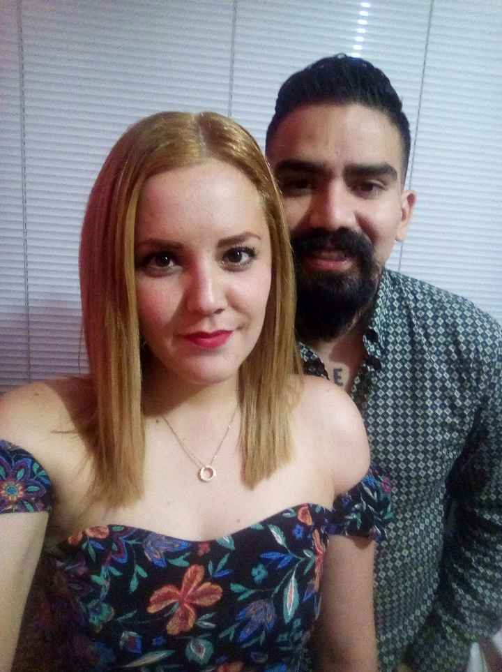 Esto fue antes de salir de mi casa, pues segun ibamos a ir a cenar con un amigo. Todo fue parte del 