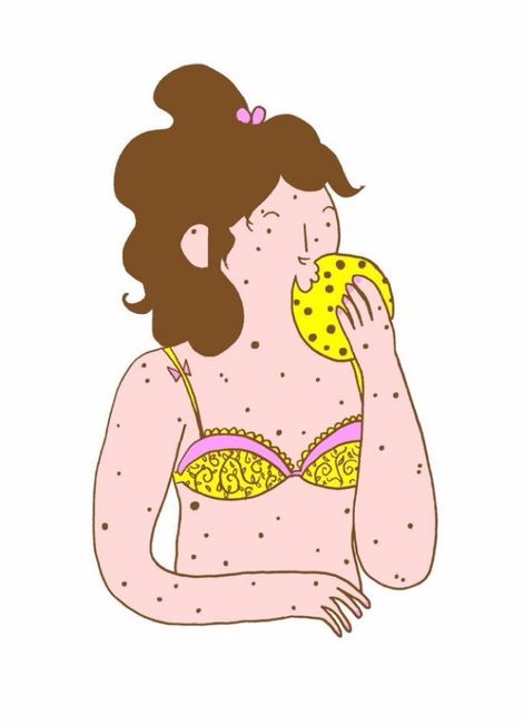 9. Nuestros lunares han robado más de una beso