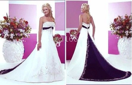 Vestidos de novia color morado lila - Foro Moda Nupcial