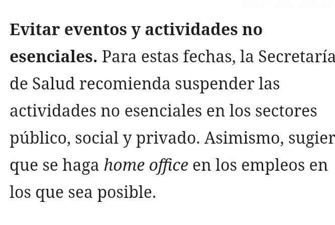 Preocupación por el coronavirus. - 1