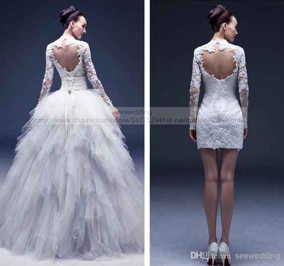 Usarias 2 vestidos en tu boda? - 1