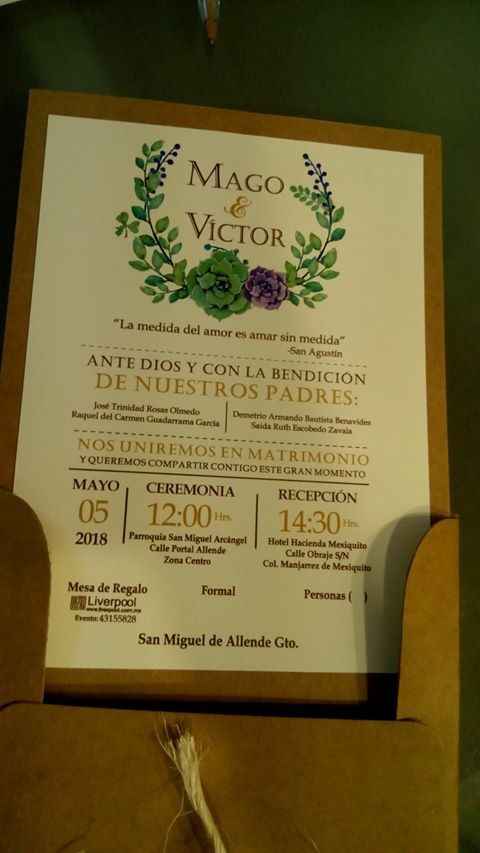 Nuestras Invitaciones!