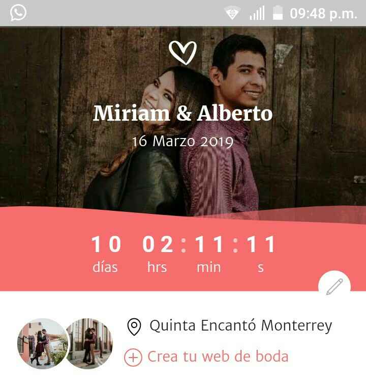 Mi contador en 10💓💓 - 1