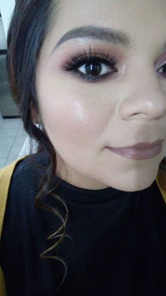 Prueba de Maquillaje💆💇💕 - 1