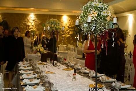 Centros de mesa para mesa cuadrada de 12 personas .. - 4