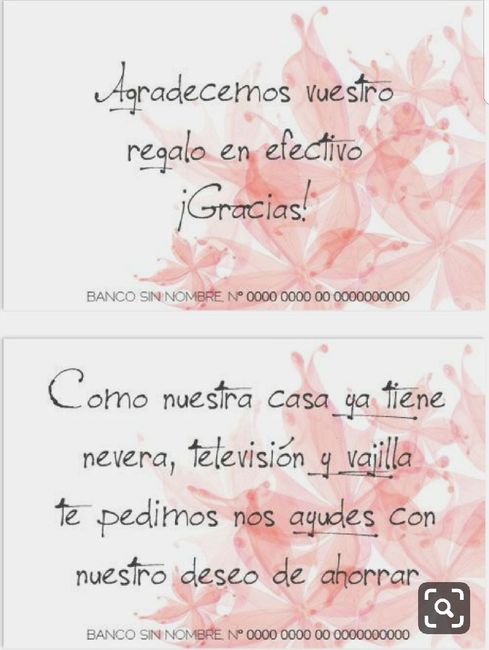 Mesa de regalos...buena idea o mala idea.? - 2