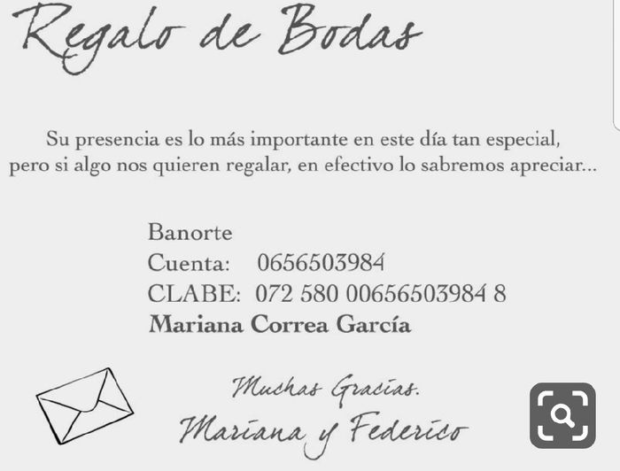Mesa de regalos...buena idea o mala idea.? - 3