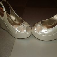 zapatos de piel color ivory 