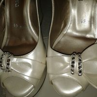 zapatos de piel color ivory 